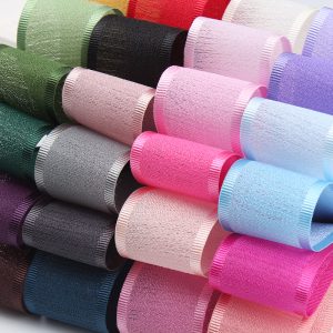 Hemp-style wide-edge ribbon