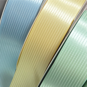 Single-faced strip ribbon