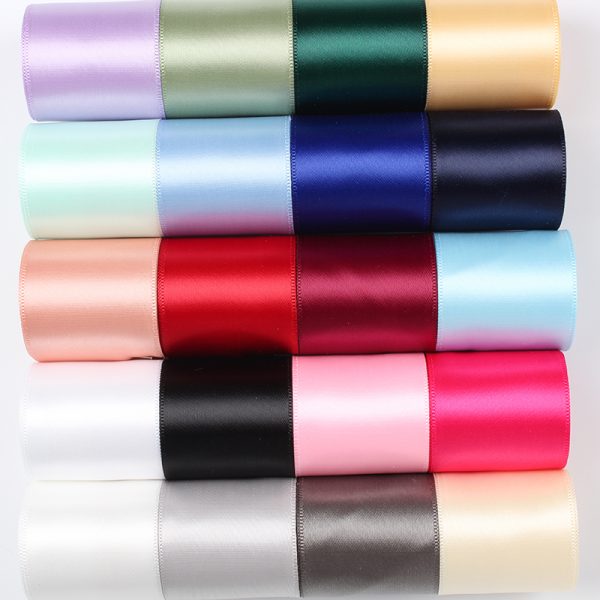 Double-faced polyester ribbon