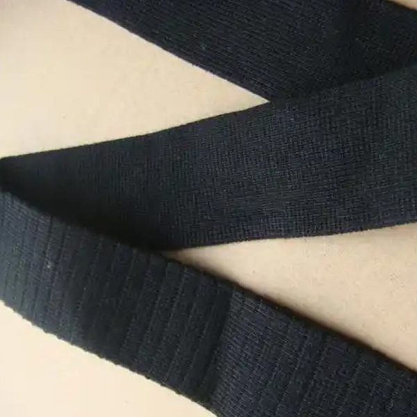Flat knitting ribbon