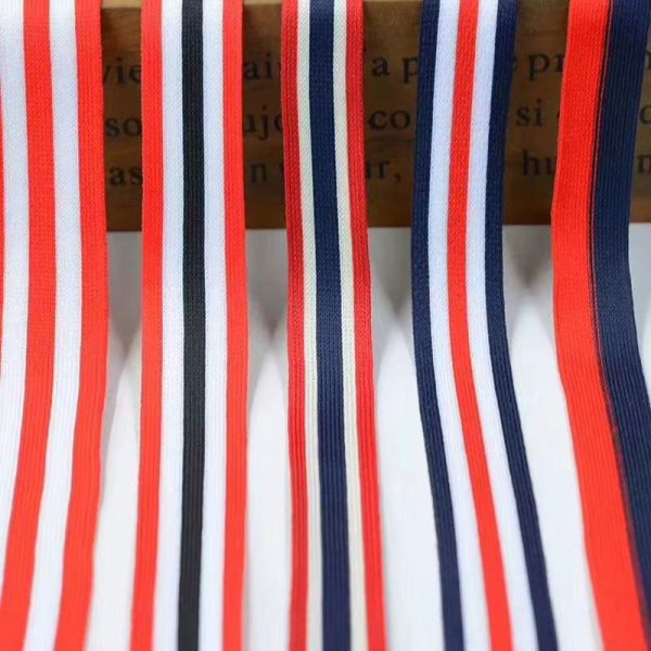 Warp-knitted ribbon