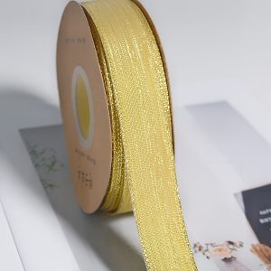 Silver-glitter ribbon