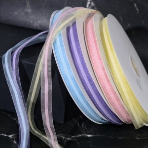 Chenille organza ribbon