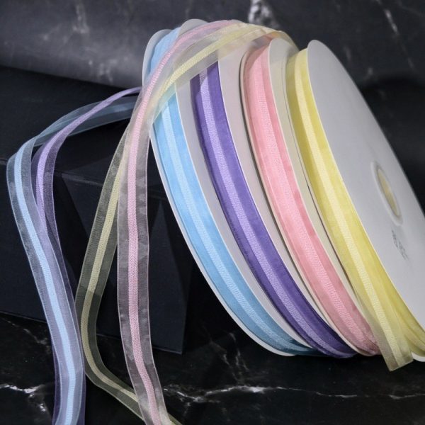 Chenille organza ribbon