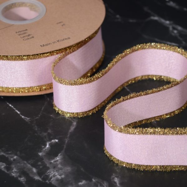 Gold-fringe ribbon
