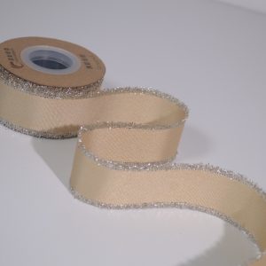 Silver-fringe ribbon